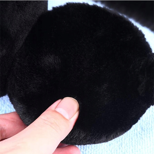 NAUSZNIKI ZIMOWE JESIENNE NA USZY CIEPŁE FUTERKO PLUSZOWE REGULOWANE
