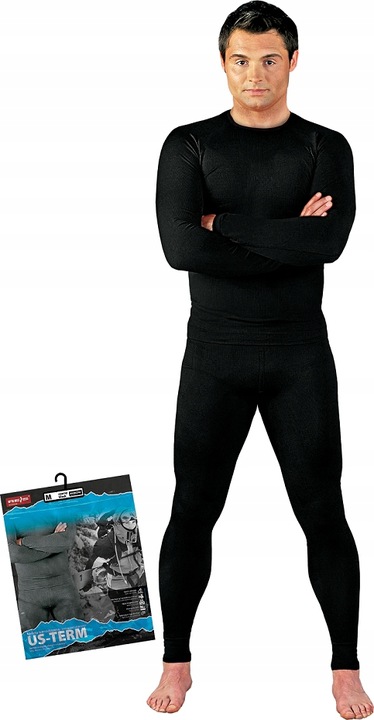 Bielizna termoaktywna koszulka + kalesony spodnie KOMPLET TERMOAKTYWNY r. S