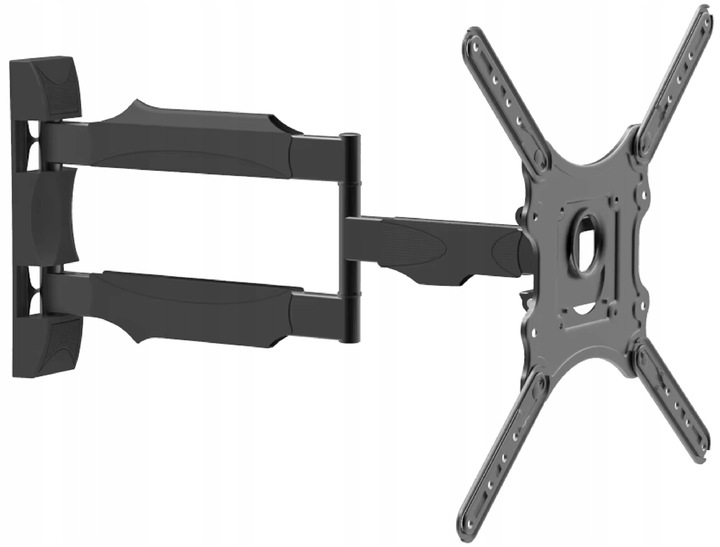 UCHWYT DO TELEWIZORA 26-55 CALI OBROTOWY DŁUGIE RAMIĘ 72CM REGULOWANY