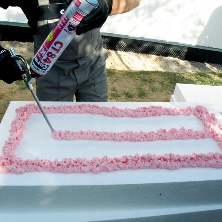 Pistolet Do Piany Pianki Montażowej Kleju Ceresit Solidny Metalowy