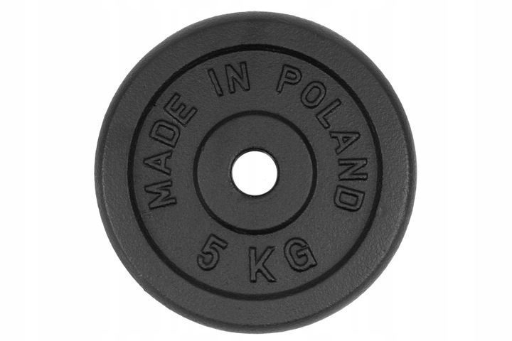 HANTLA ŻELIWNA 1x20kg hantel 20kg gryf obciążenie