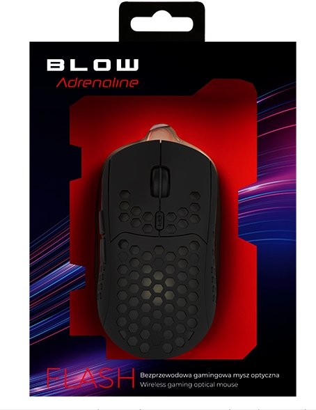 MYSZKA BEZPRZEWODOWA GAMINGOWA KOMPUTEROWA PODŚWIETLANA CICHA + PODKŁADKA