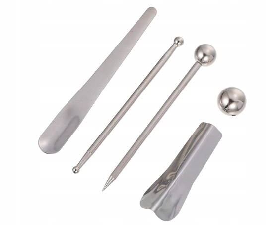 ZESTAW szpachelek do nakładania i profilowania fugi silikonu 5szt do