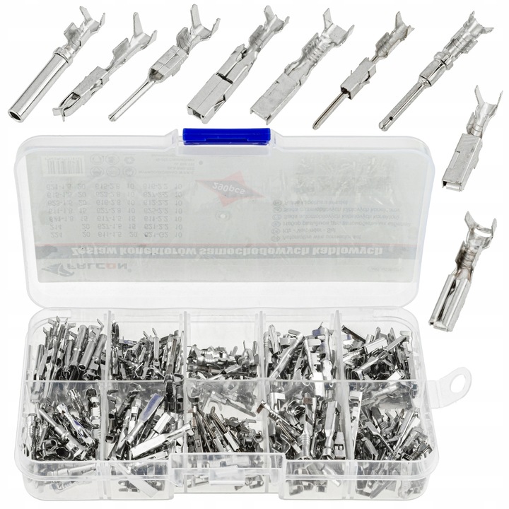 ZESTAW KONEKTORÓW SAMOCHODOWYCH KABLOWYCH 290 EL 1-2.8 MM