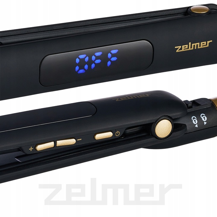 PROSTOWNICA CERAMICZNA DO WŁOSÓW ZELMER REG TEMP 2W1 PROSTOWANIE +