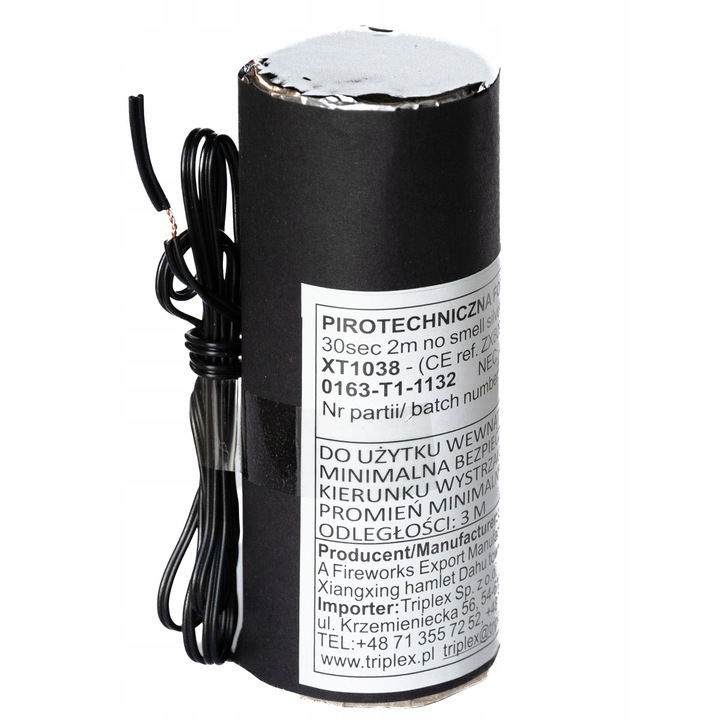 XT1038 BEZZAPACHOWA FONTANNA SCENICZNA ISKIER NO SMELL 2m 30sek DJ