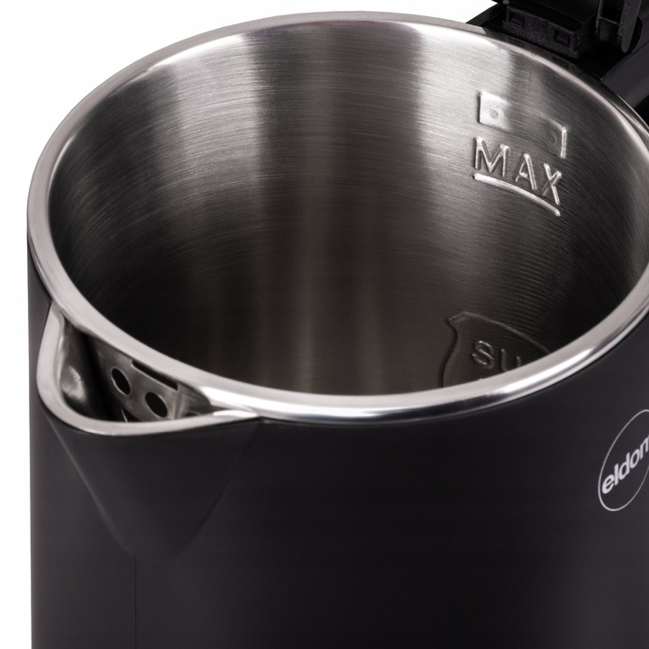 Czajnik bezprzewodowy z regulacją temperatury C515 czarny 2000W 5