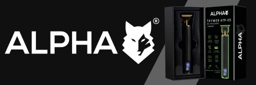 MASZYNKA TRYMER DO STRZYŻENIA GOLENIA WŁOSÓW BRODY ALPHA