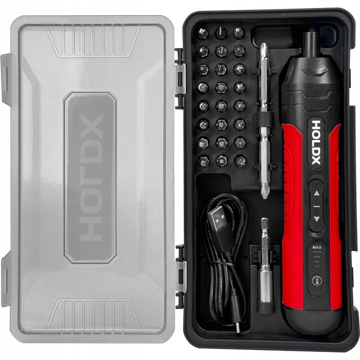 WKRĘTAK ELEKTRYCZNY HOLDX 27 ELEMENTOW MOCNY PRECYZYJNY