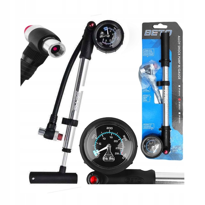 Pompka rowerowa z manometrem do roweru zawór AV pompki rowerowe