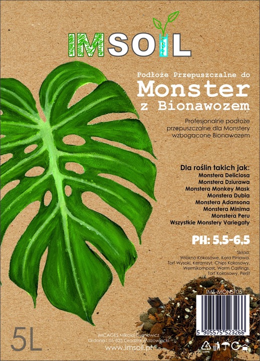 IMSOIL Ziemia Dedykowana do MONSTERY 10L