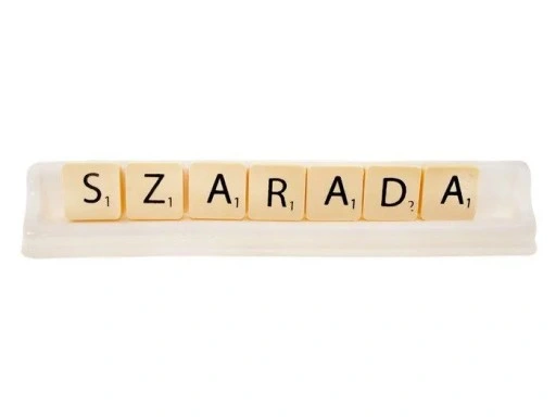 SŁOWNA GRA PLANSZOWA SZARADA SCRABLE JAWA EDUKACYJNA