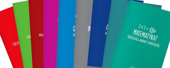 ZESTAW 10 ZESZYTÓW TEMATYCZNYCH PRZEDMIOTOWYCH ZE ŚCIĄGĄ 60k A5 HERLITZ