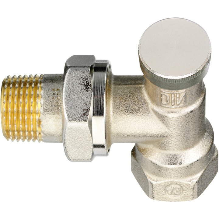 DANFOSS ZAWÓR GRZEJNIKOWY ODCINAJĄCY / POWROTNY KĄTOWY RLV-S DN15 - 1/2 cal