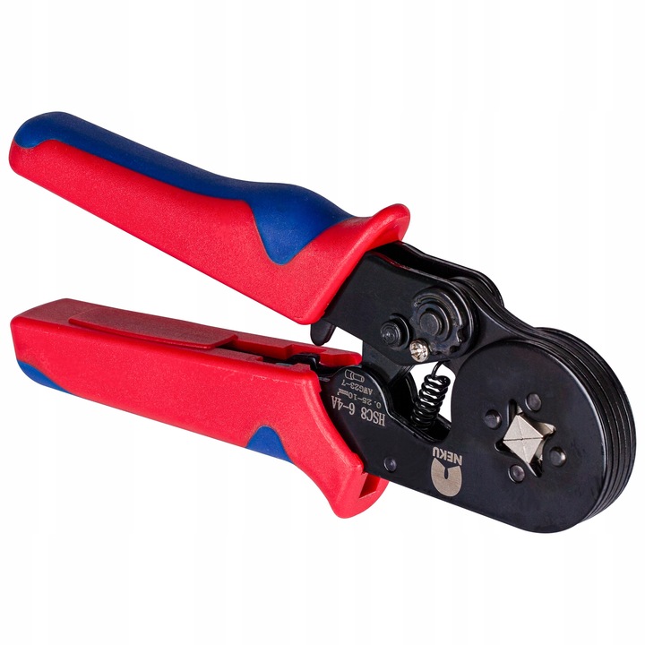 Zaciskarka do Tulejek Praska do Kabli Końcówek 0,25-10mm2 NEKU + 1300szt