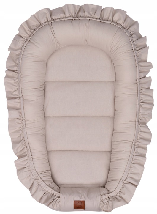 KOKON NIEMOWLĘCY BAWEŁNIANY Z FALBANKĄ INFANTILO