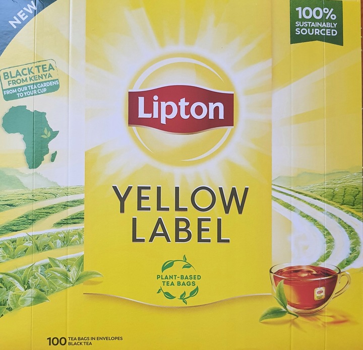 Herbata czarna w kopertach Lipton 180 g