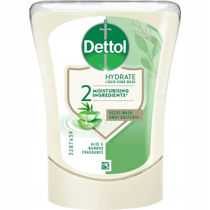 DETTOL 5x Wkład do aplikatora 250 ml mydło w płynie z aloesem