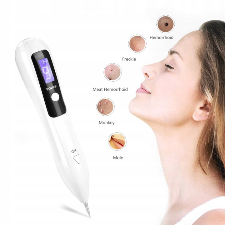 DŁUGOPIS PLAZMOWY DO USUWANIA ZNAMION I BRODAWEK BIAŁY