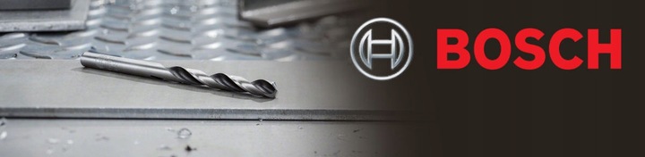 ZESTAW 25 wierteł do stali, metalu, tworzyw i drewna BOSCH HSS