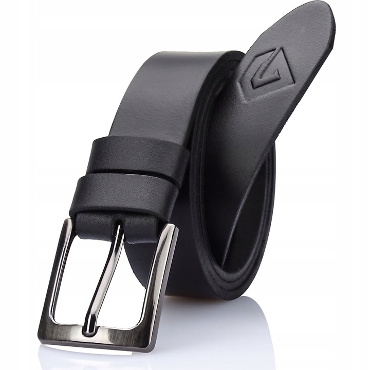 PASEK MĘSKI SKÓRZANY GRACIO DO SPODNI SKÓRA DŁUGOŚĆ PASKA 150 CM PREZENT