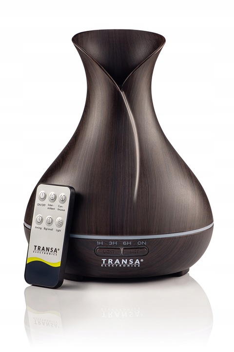 Dyfuzor Zapachowy Aromaterapia Pilot Timer LED AromaDark Transa 300 ml