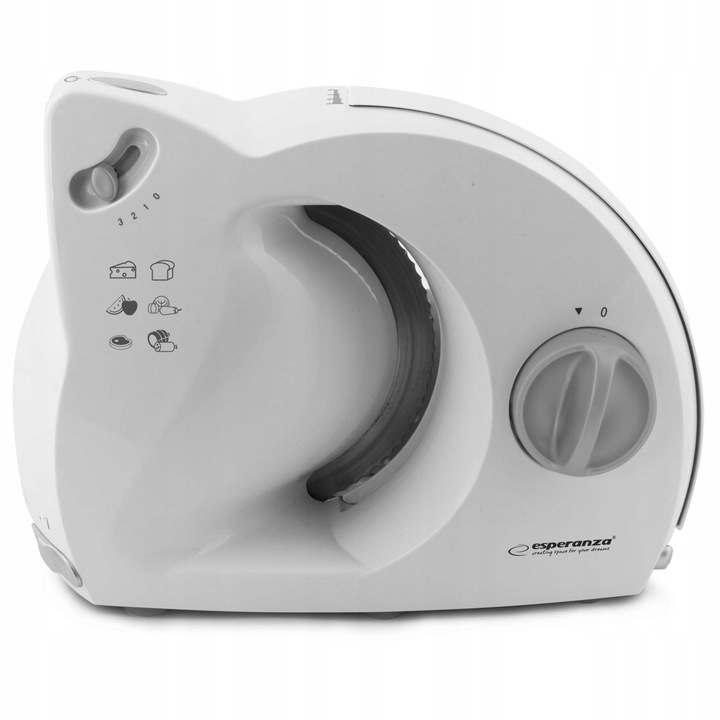 ELEKTRYCZNA KRAJALNICA PROSCIUTTO biała do pieczywa wędlin serów