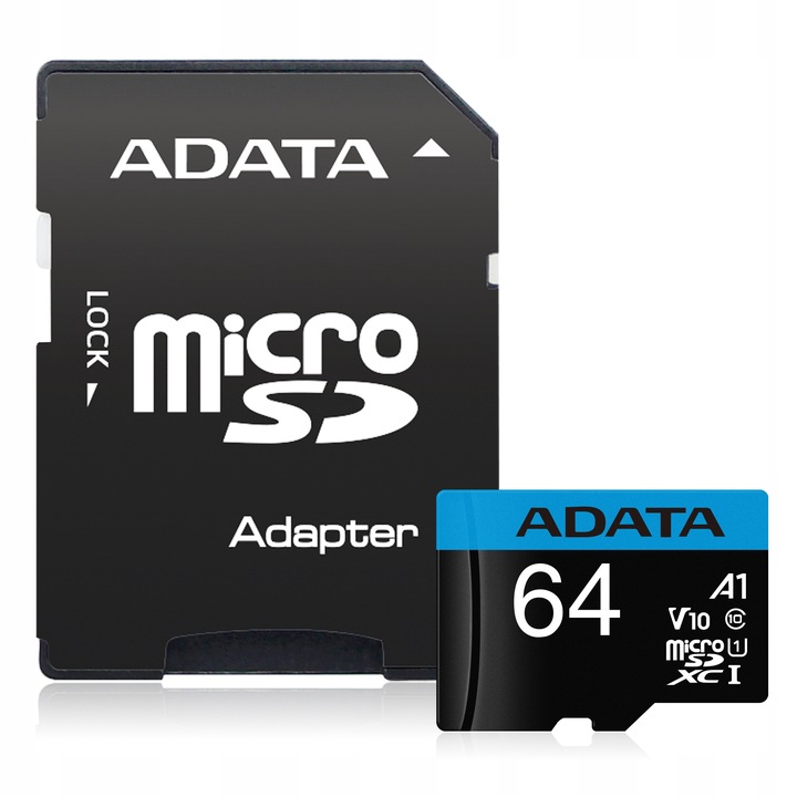 Adata microSD Premier 64GB UHS1/CL10/A1+adapter