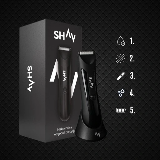 SHAV Maszynka do Strzyżenia Golenia Włosów Zarostu