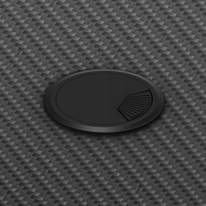 Biurko narożne gamingowe HUZARO czarne komputerowe młodzieżowe do