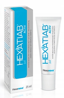 HEXATIAB ACTIV żel dopochwowy Hexanova 25 ml