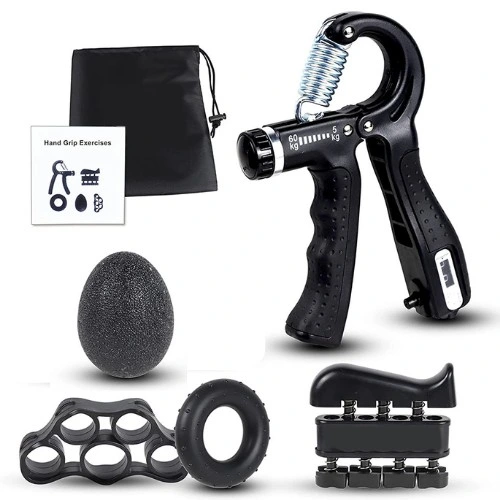 Ściskacz do Rąk Dłoni Regulacja Duży Zestaw Ćwiczenie do Rąk 5w1