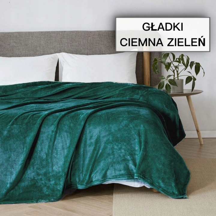 GRUBY CIEPŁY MIĘKKI KOC NA ŁÓŻKO 160x200 NARZUTA PLED SOFT RÓŻNE KOLORY