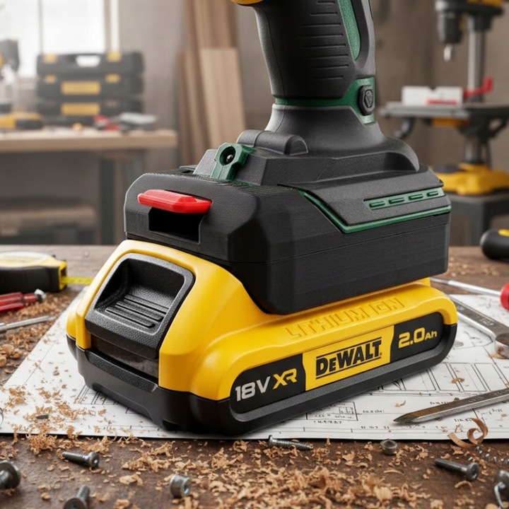 Adapter baterii Dewalt do narzędzi Parkside X20V i Performance