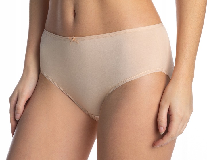 LAMA bikini FIGI 3-pak BAWEŁNA beżowe rozmiar S