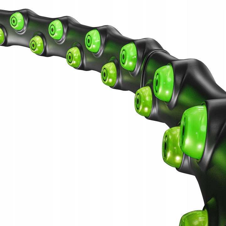 Hula hop z kulkami odchudzające wyszczuplające z magnetycznymi