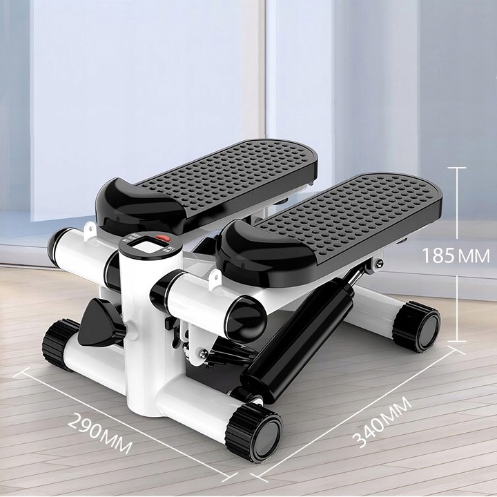 STEPPER STEPER PROSTY Z LINKAMI DO ĆWICZEŃ LICZNIK LCD REGULACJA