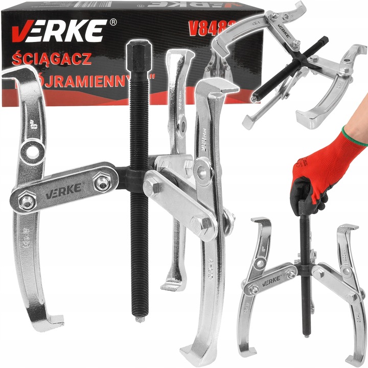 ŚCIĄGACZ ŁOŻYSK PIAST TRÓJRAMIENNY ŚRUBOWY 295mm