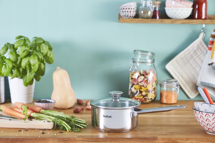 Zestaw garnków TEFAL B922S955 stal 9 elementów indukcja patelnia 28cm