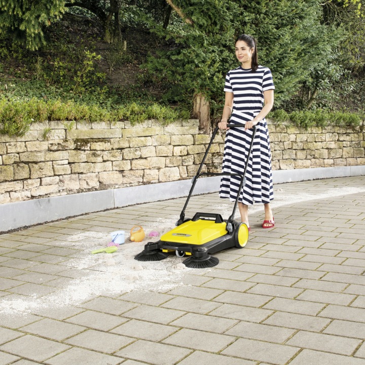 KARCHER S4 TWIN ZAMIATARKA RĘCZNA DO LIŚCI KOSTKI