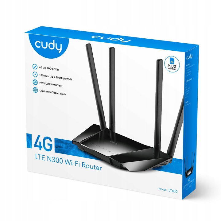 NOWY ROUTER NA KARTĘ SIM 4G LTE WiFi LAN/WAN