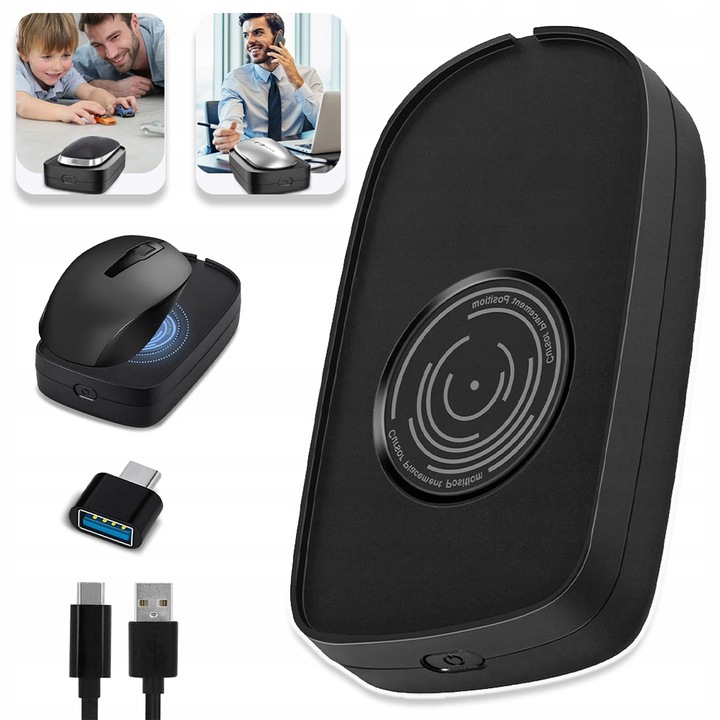 MOUSE JIGGLER MOVER AUTOMATYCZNY USB DLA ZACHOWAJ AKTYWNY EKRAN KOMPUTER