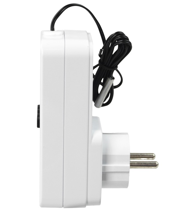 Regulator Temperatury Pokojowy Termostat Elektroniczny 230V Gniazdo 16A