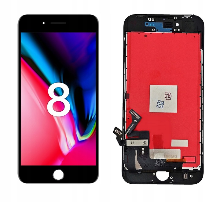 WYŚWIETLACZ DOTYK EKRAN LCD DO IPHONE 8 CZARNY