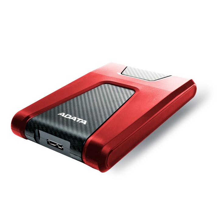 Dysk zewnętrzny HDD ADATA HD650 (1TB; 2.5"; USB 3.2; czerwony)