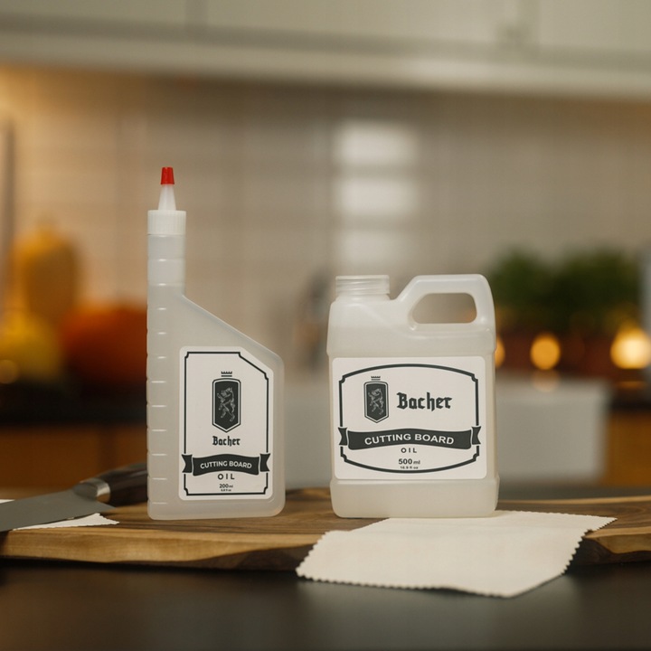 Olej do drewna, desek do krojenia, blatów kuchennych BACHER 200ml