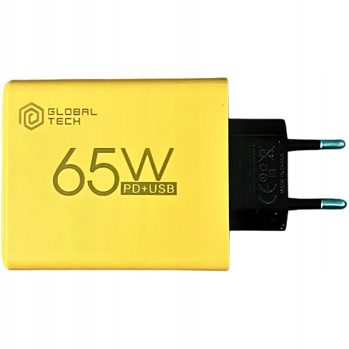 SZYBKA ŁADOWARKA SIECIOWA 6-PORTÓW 2X USB-C, 4xUSB-A 65W