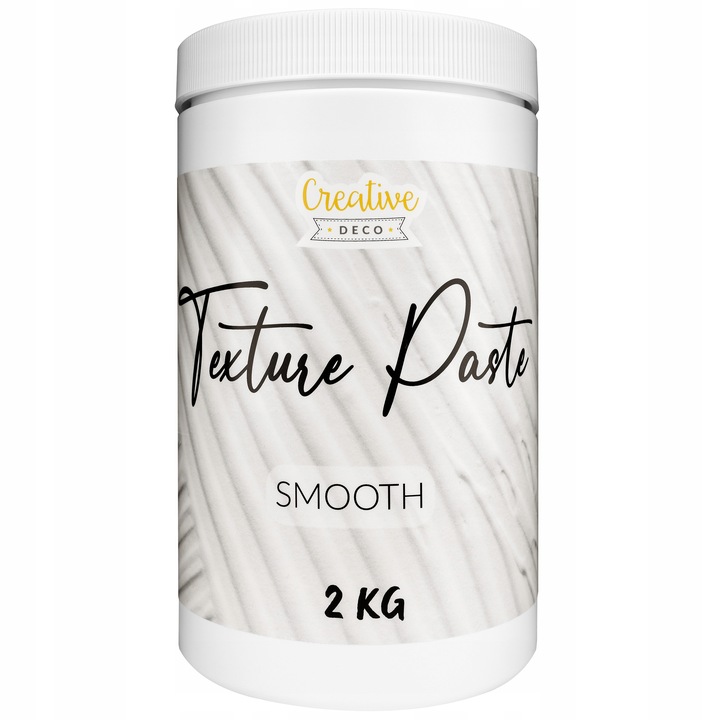 Pasta strukturalna gładka biała do tworzenia struktur i efektów 3D 2kg