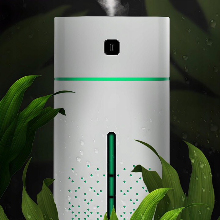 NAWILŻACZ POWIETRZA DYFUZOR ZAPACHOWY AROMATERAPIA 1L LAMPKA LED 3W