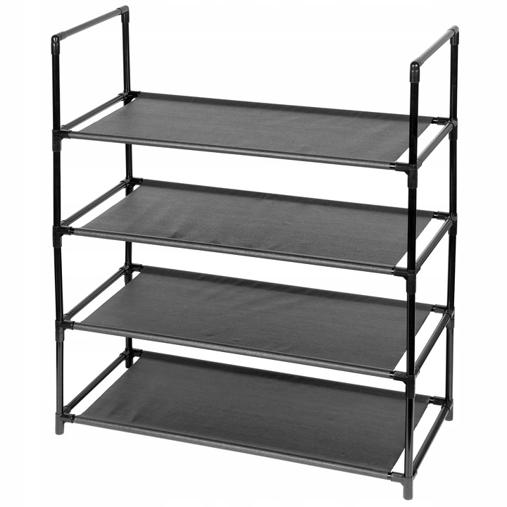 PÓŁKA NA BUTY REGAŁ STOJAK PÓŁKI OBUWIE SZAFKA POJEMNA LOFT 4 POZIOMY